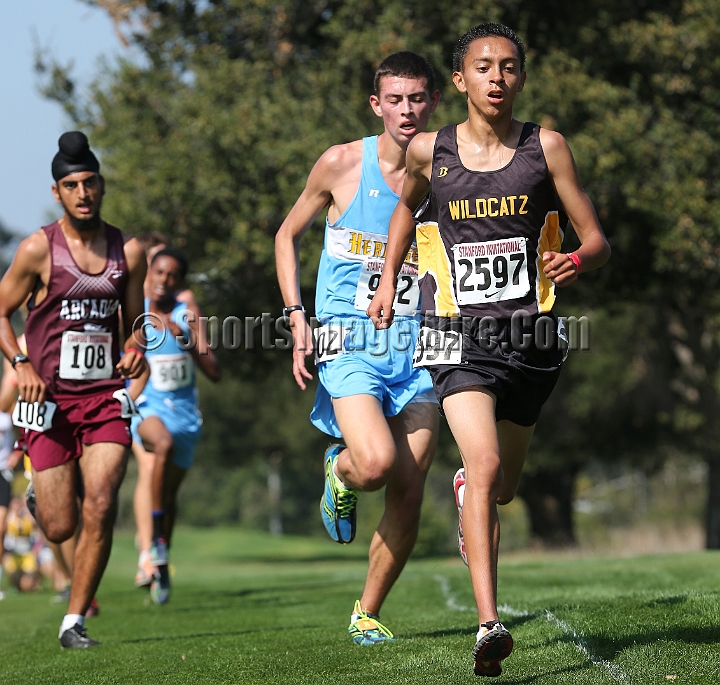 12SIHSD1-161.JPG - 2012 Stanford Cross Country Invitational, September 24, Stanford Golf Course, Stanford, California.